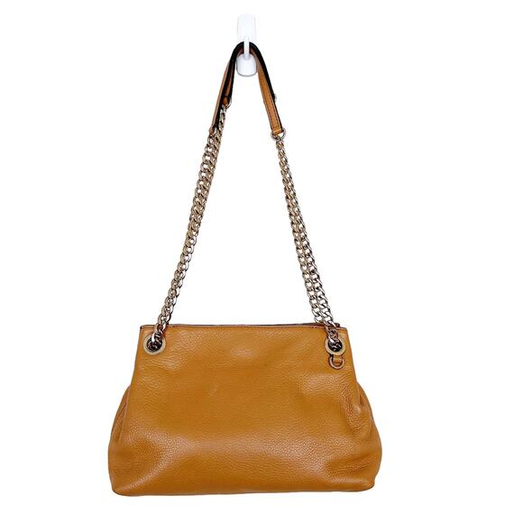 Michael Kors Tan Leather Crossbody - Picture 1 of 8